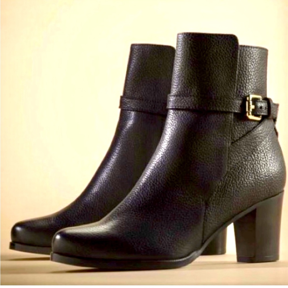 L. K. Bennett London black boots size 37.5 , size 7